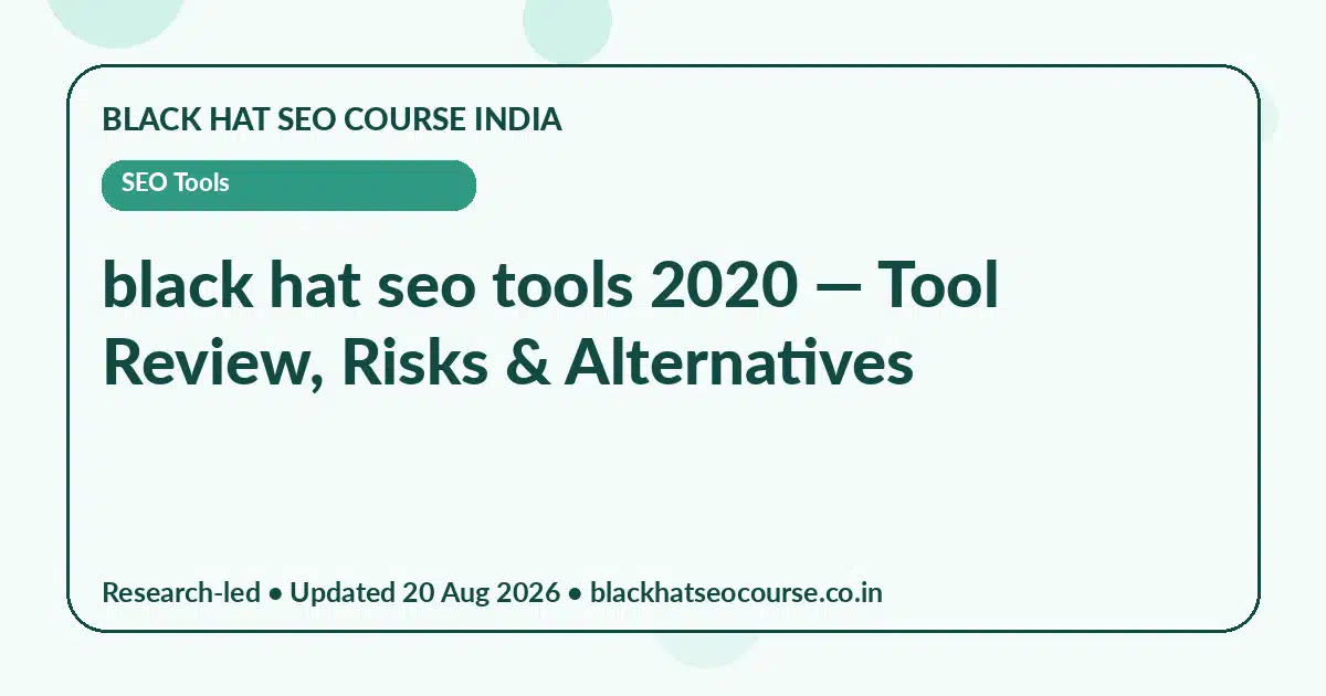 black hat seo tools 2020 black hat seo tools 2020 — SEO Tools visual guide
