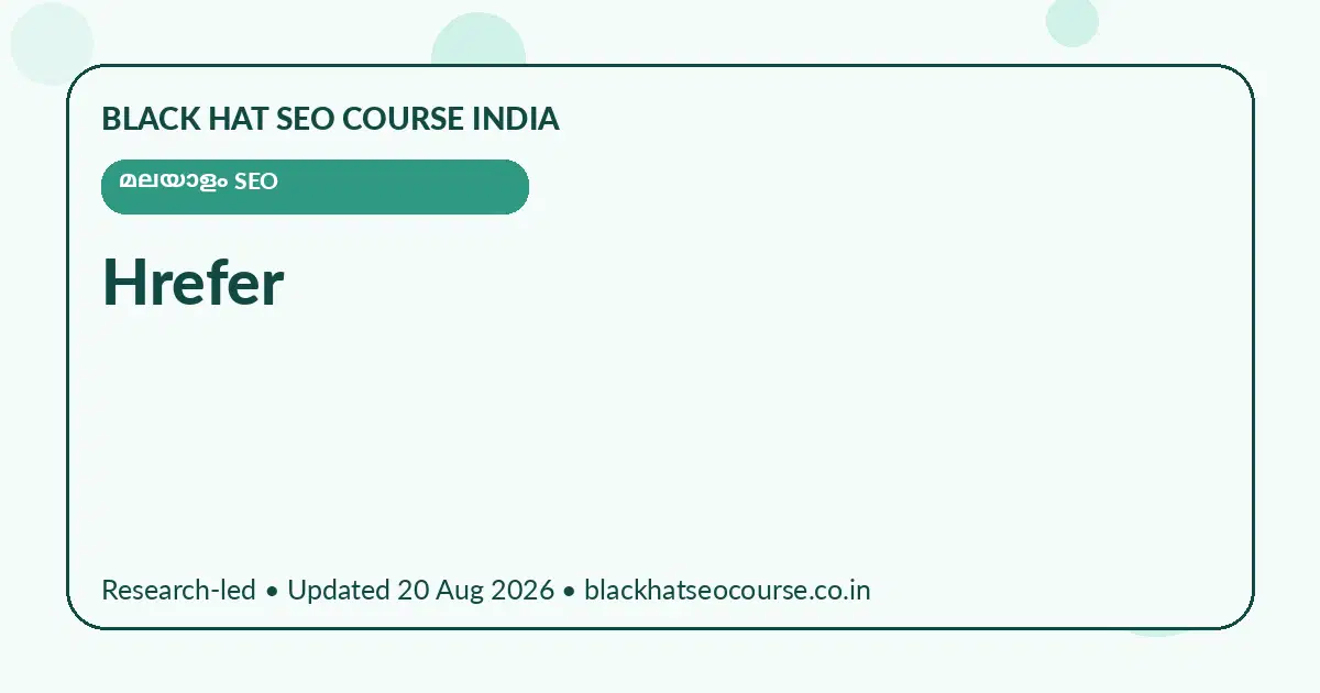 Hrefer Hrefer — മലയാളം SEO visual guide